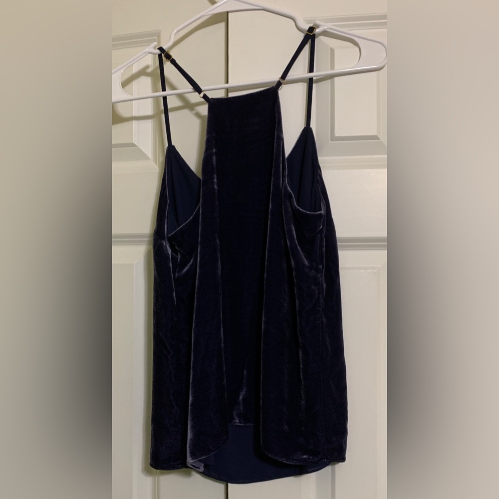 Blue Velvet XS Lilly Pulitzer Adjustable Racerback Tank Cami, Lined - Picture 3 of 8